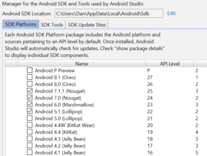 android studio install two versions of same app