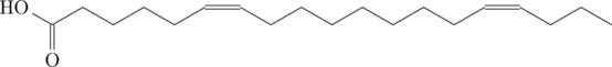 \definesubmol{a}{-[:30]-} \definesubmol{b}{-[:30]=[0]-} \chemfig{[:-30,0.6]HO-(=[6]O)!a!a!b!a!a!a!b!a}