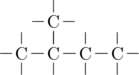 \definesubmol{c}{-[,.6]C(-[::+90])(-[::-90])} \chemfig{[,.4]-C(-[2])(-[6])!c([2]!c-)!c!c-}